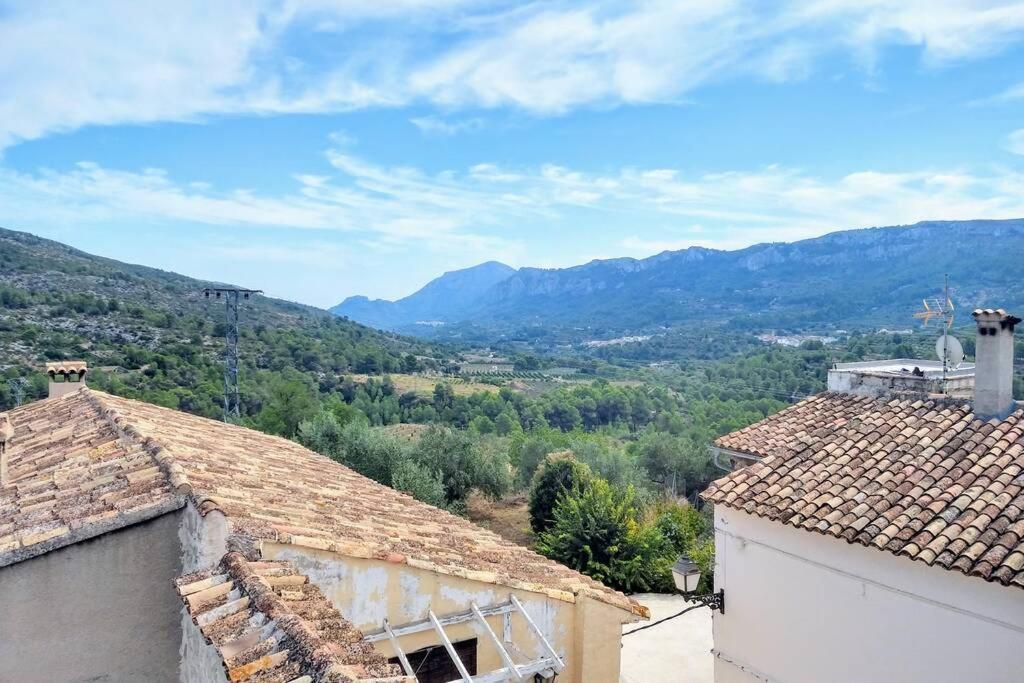Casa Nicole Naturaleza, Montanas Y Piscina Privada En Alicante Carroja Eksteriør billede