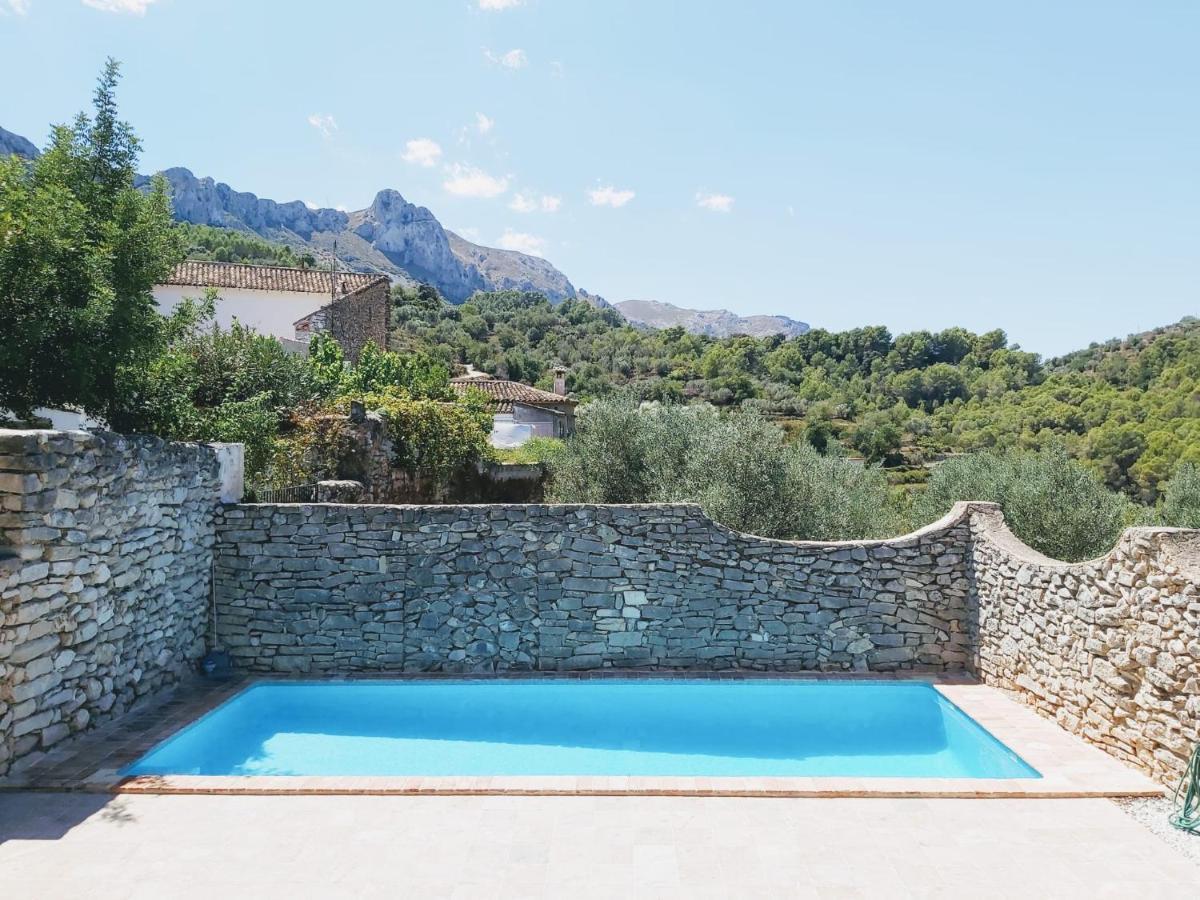 Casa Nicole Naturaleza, Montanas Y Piscina Privada En Alicante Carroja Eksteriør billede