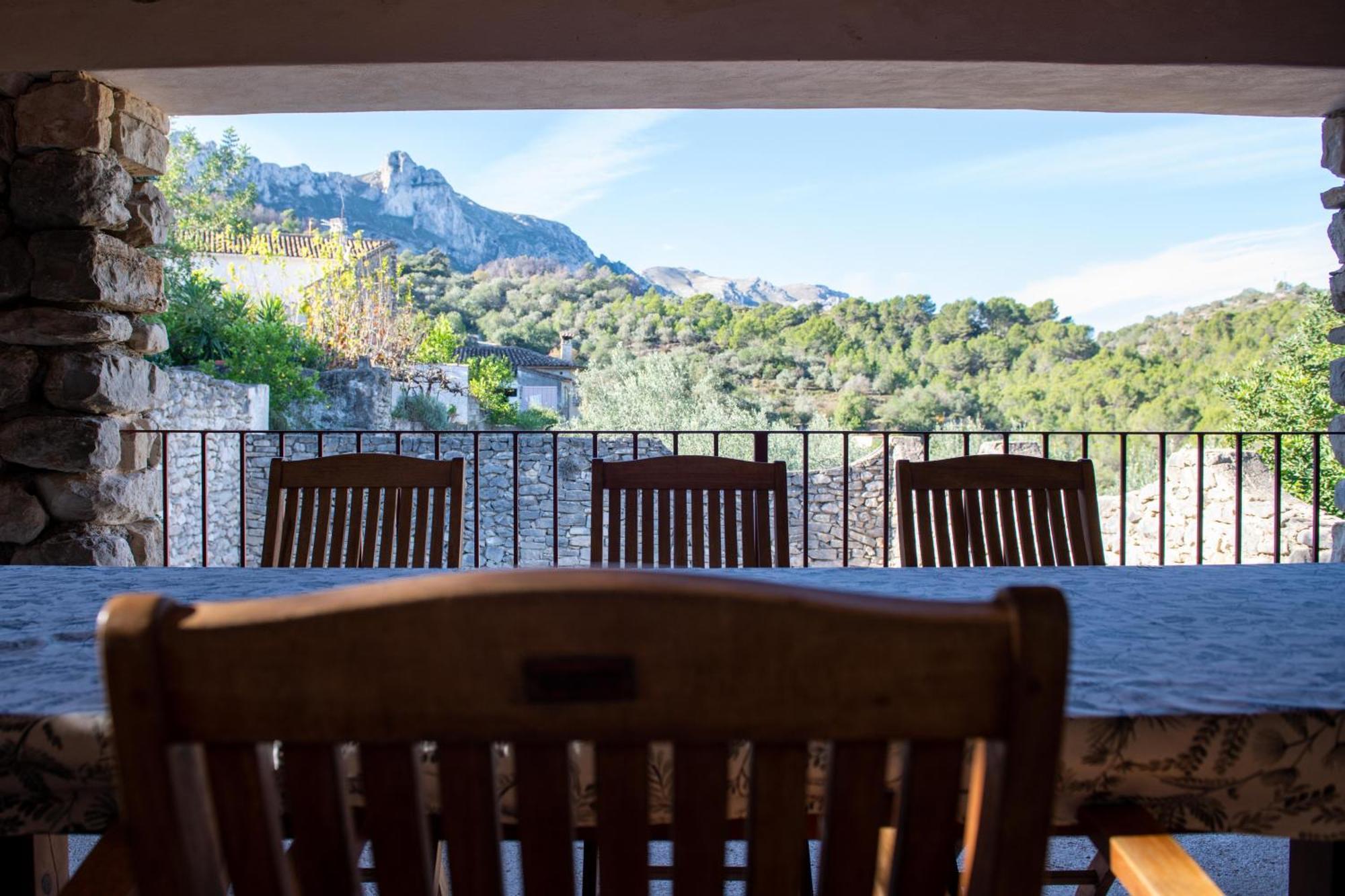 Casa Nicole Naturaleza, Montanas Y Piscina Privada En Alicante Carroja Eksteriør billede